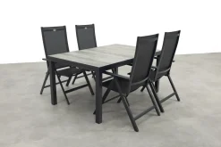 Hartman Napoli/Comino verstelbare tuinset (5-delig) - 163x105 cm.