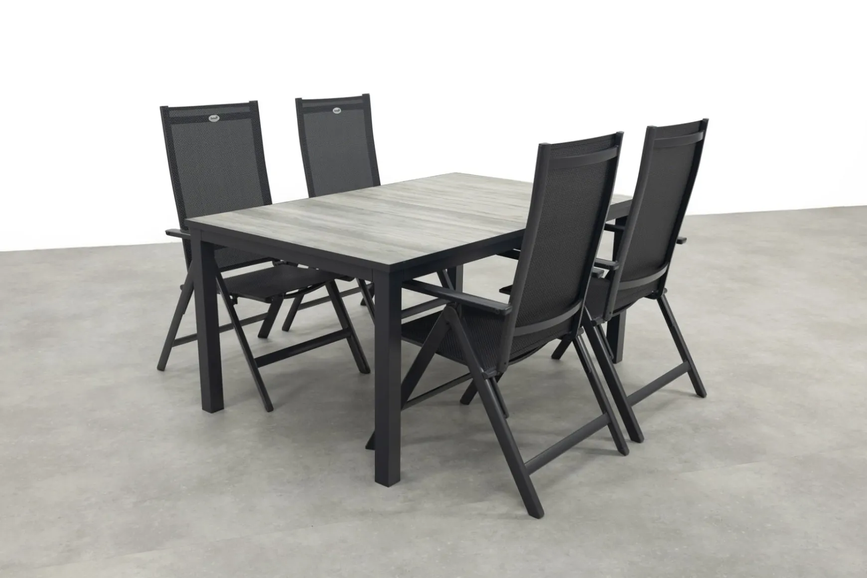 Hartman Napoli/Comino verstelbare tuinset (5-delig) - 163x105 cm.