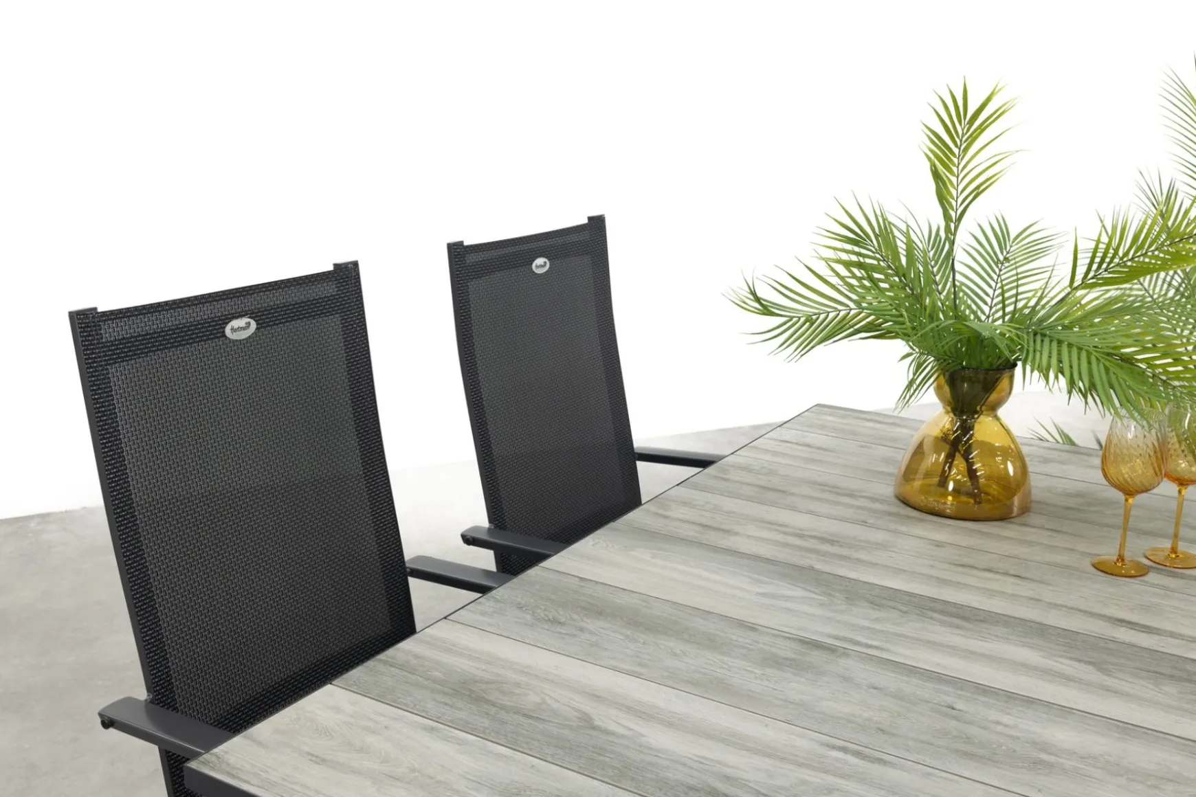 Hartman Napoli/Comino verstelbare tuinset (5-delig) - 163x105 cm.