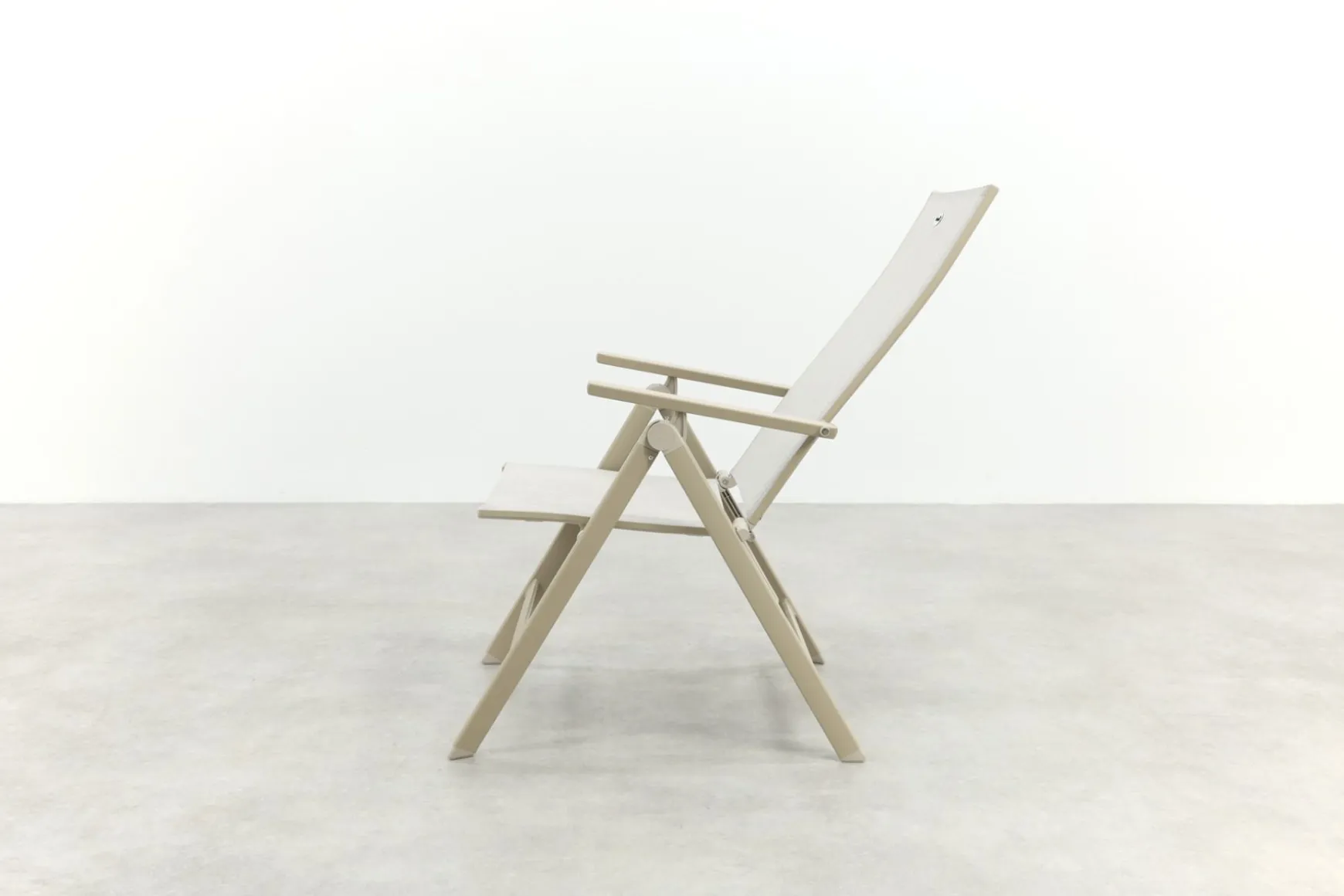 Hartman Napoli/Lena dining tuinset voor 4 personen 160x90 cm. - Latte