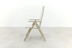 Hartman Napoli/Lena dining tuinset voor 6 personen 210x90 cm. - Latte