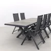 Hartman Napoli/Ottowa 205-265x100 cm. - 7-delige verstelbare tuinset