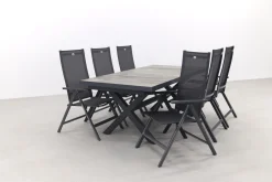 Hartman Napoli/Ottowa 205-265x100 cm. - 7-delige verstelbare tuinset