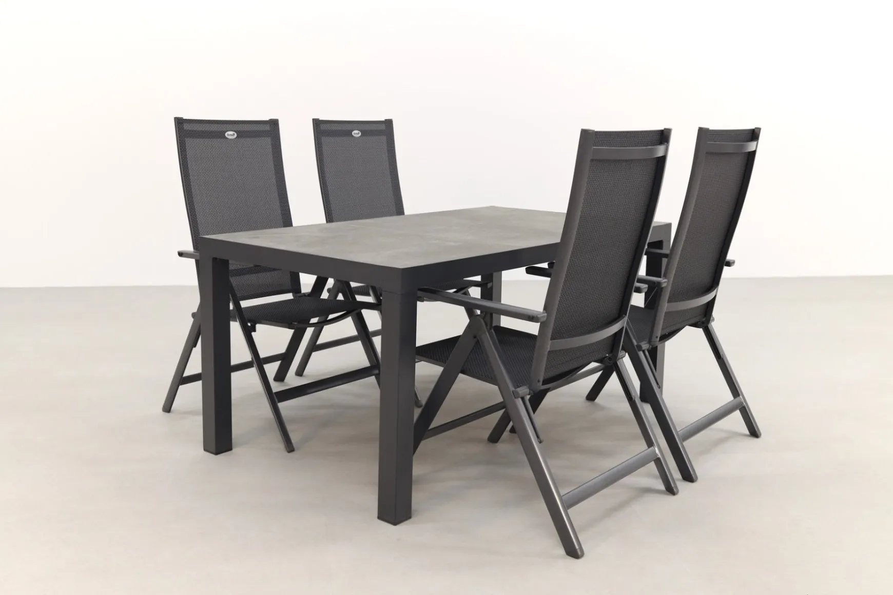 Hartman Napoli/President 160 cm. verstelbare tuinset - 5-delig