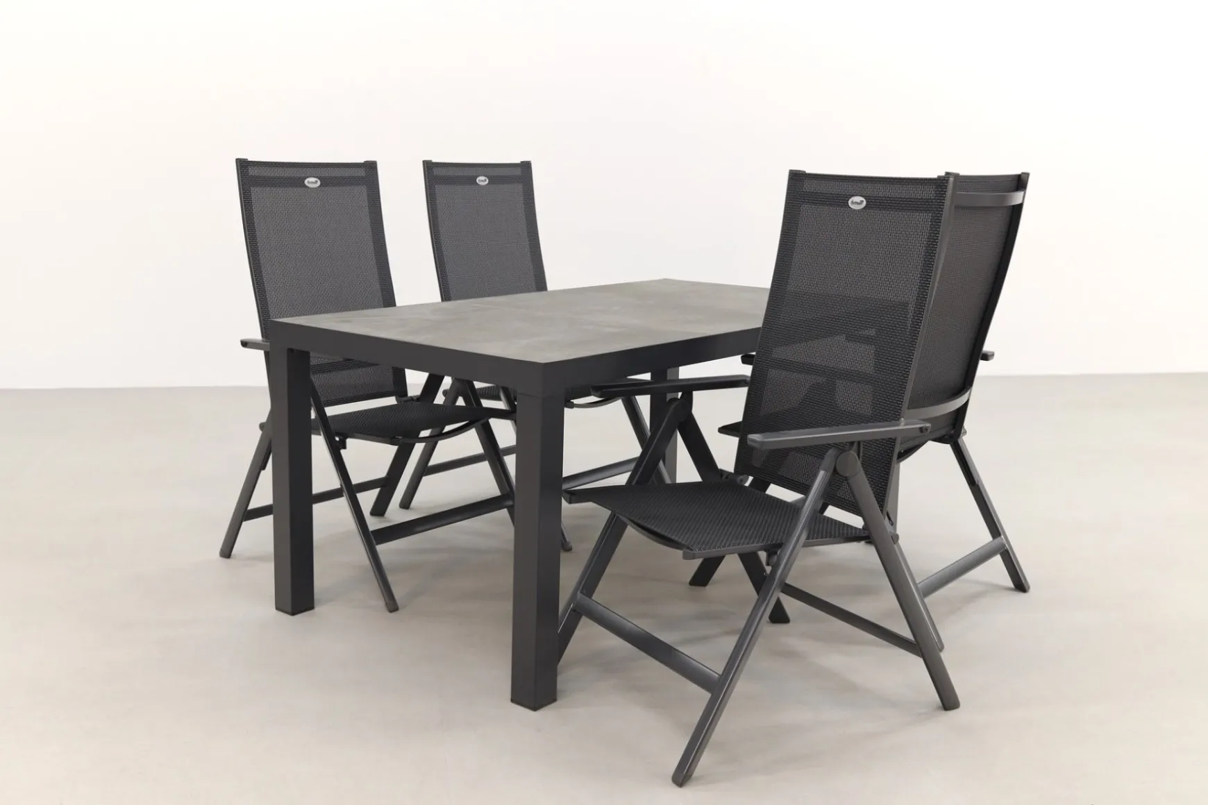 Hartman Napoli/President 160 cm. verstelbare tuinset - 5-delig