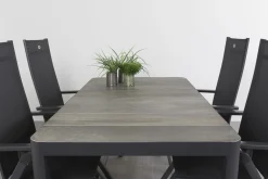 Hartman Napoli/Queens 160 cm. tuinset - 5-delig verstelbaar