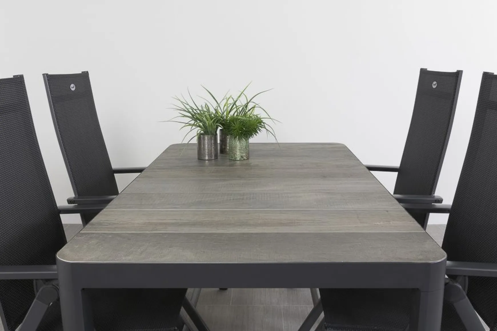 Hartman Napoli/Queens 160 cm. tuinset - 5-delig verstelbaar