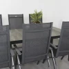 Hartman Napoli/Queens 220 cm. tuinset - 7-delig verstelbaar