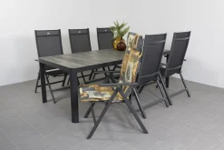 Hartman Napoli/Queens 220 cm. tuinset - 7-delig verstelbaar