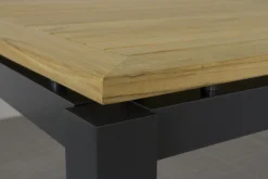 Hartman Napoli/Sonata verstelbare tuinset 160x90 cm. - Aluminium/Teak