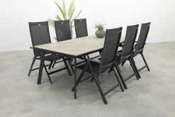 Hartman Napoli/Vigo 230x100 cm. verstelbare tuinset 7-delig