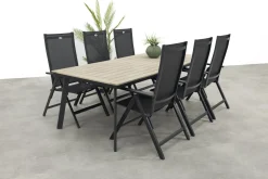Hartman Napoli/Vigo 230x100 cm. verstelbare tuinset 7-delig