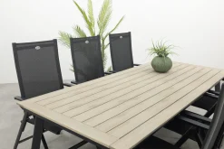 Hartman Napoli/Vigo 230x100 cm. verstelbare tuinset 7-delig