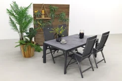 Hartman Roma/Baltimor 180 cm. verstelbare tuinset - 5-delig