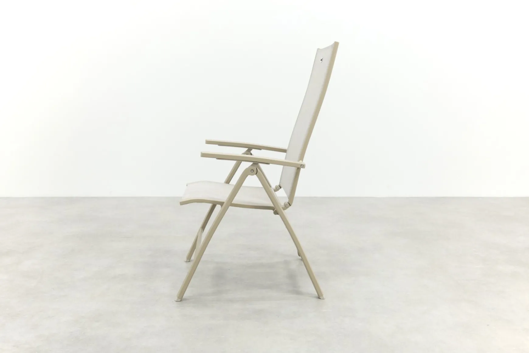 Hartman Roma/Ventaro ovale verstelbare tuinset voor 6 personen 240x115 cm. - Latte
