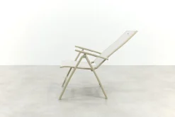 Hartman Roma/Ventaro ovale verstelbare tuinset voor 6 personen 240x115 cm. - Latte