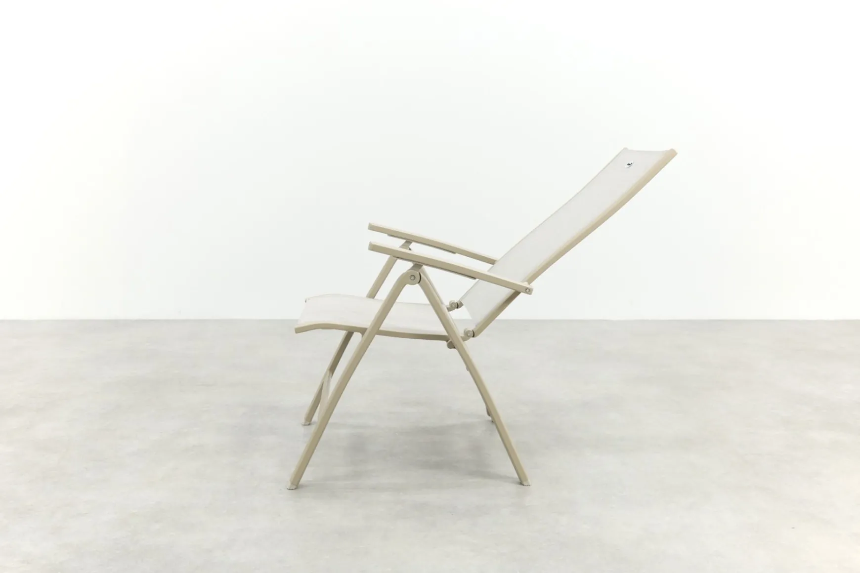 Hartman Roma/Ventaro ovale verstelbare tuinset voor 6 personen 240x115 cm. - Latte