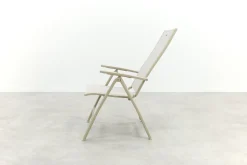 Hartman Roma/Ventaro ovale verstelbare tuinset voor 6 personen 240x115 cm. - Latte