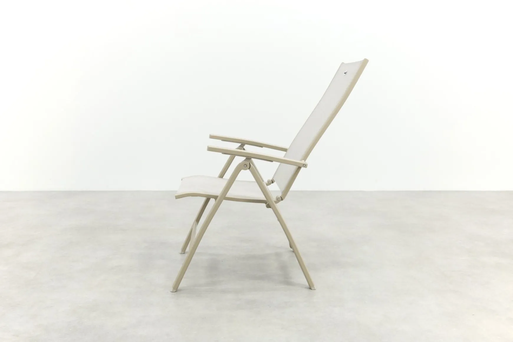 Hartman Roma/Ventaro ovale verstelbare tuinset voor 6 personen 240x115 cm. - Latte