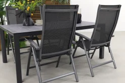 Hartman Salvatore/Baltimor 4-persoons 180x100 cm. verstelbare tuinset