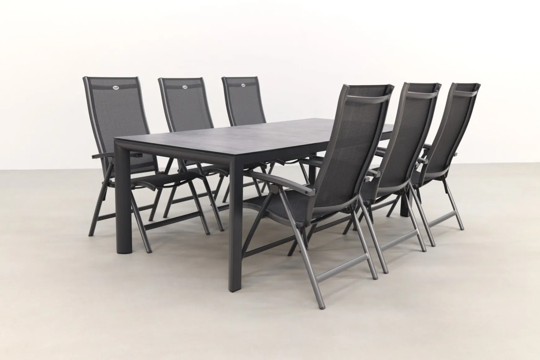 Hartman Salvatore/Baltimor 220x100 cm. verstelbare 6-persoons tuinset