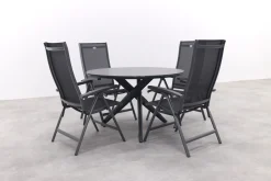 Hartman Salvatore/Dublin verstelbare tuinset - 5-delig - 120 cm.