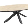 Hartman Salvatore/GI Edison 6-persoons ovale verstelbare tuinset 220x115 cm.