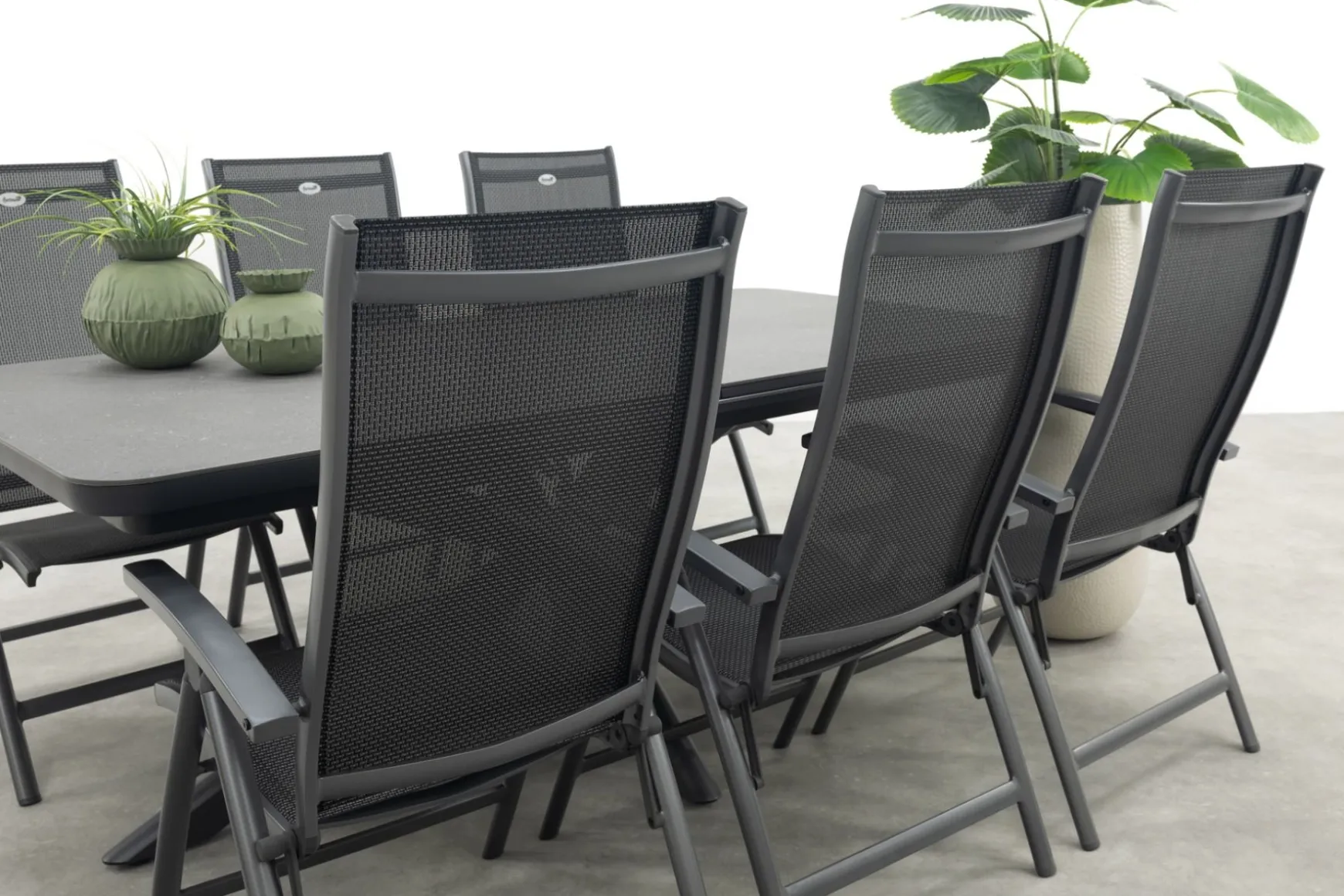 Hartman Salvatore/Montreal verstelbare tuinset - uitschuifbare tuintafel