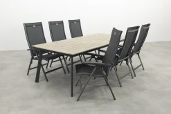 Hartman Salvatore/Vigo 230x100 cm. verstelbare tuinset 7-delig