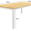 Hartman Sonata tuintafel 220x100 cm. - Teak/Wit (OP=OP)