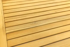 Hartman Sonata tuintafel 220x100 cm. - Teak/Wit (OP=OP)
