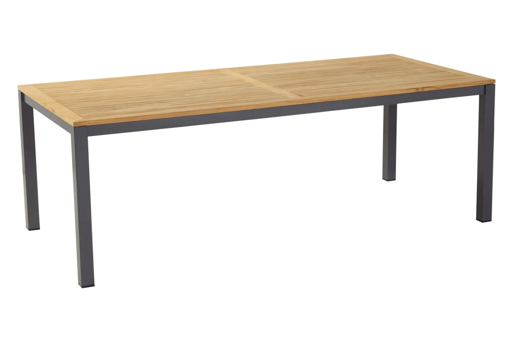 Hartman Sonata tuintafel 220x100 cm. – Teak/Antraciet