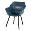 Hartman Sophie Element dining kuipstoel - Steel Blue OP=OP