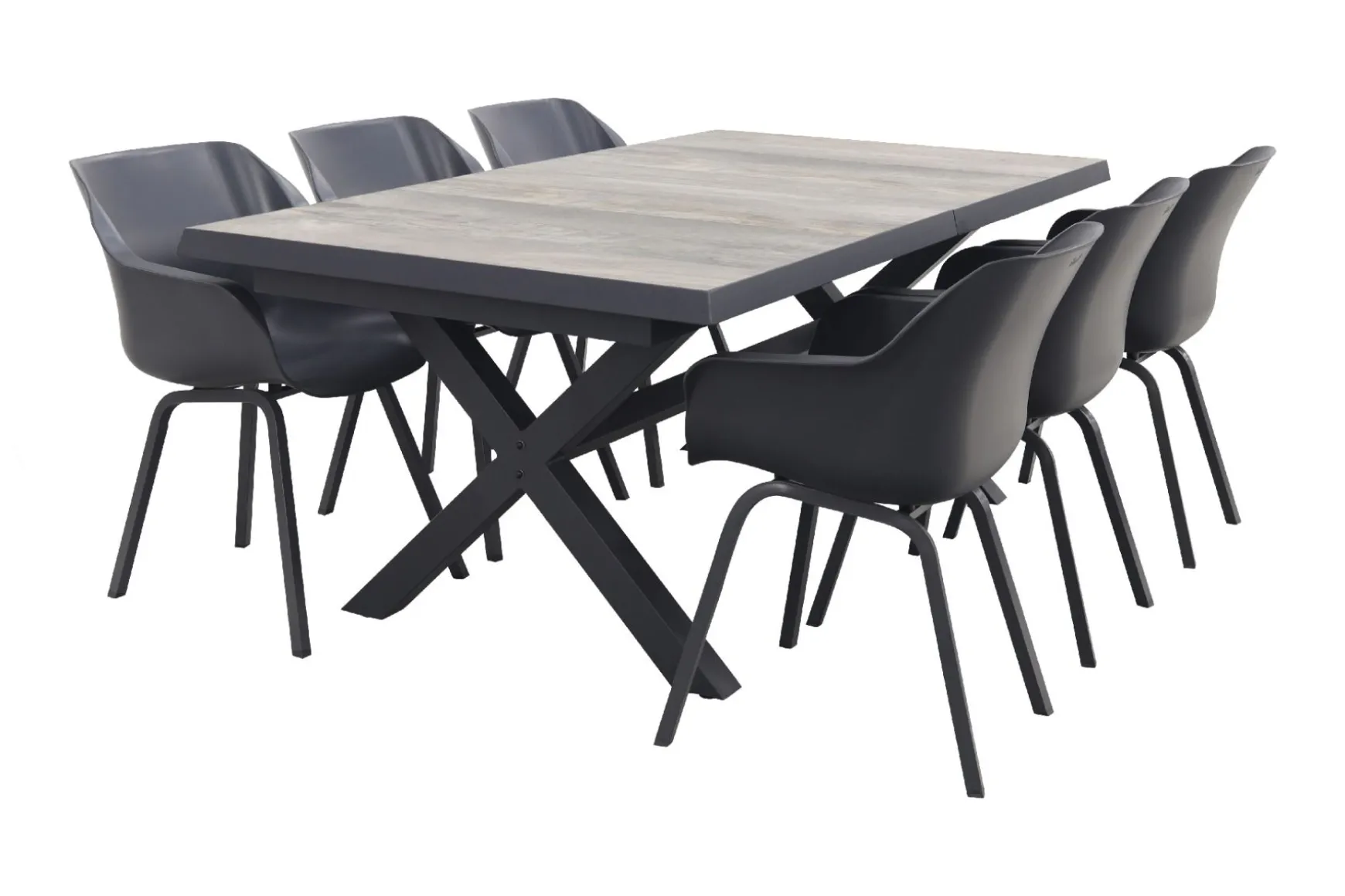 Hartman Sophie Element/Ottowa 205-265x100 cm. - 7-delige tuinset