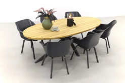 Hartman Sophie Element/Taste Prado Ellips 240x115 cm. tuinset - 7-delig