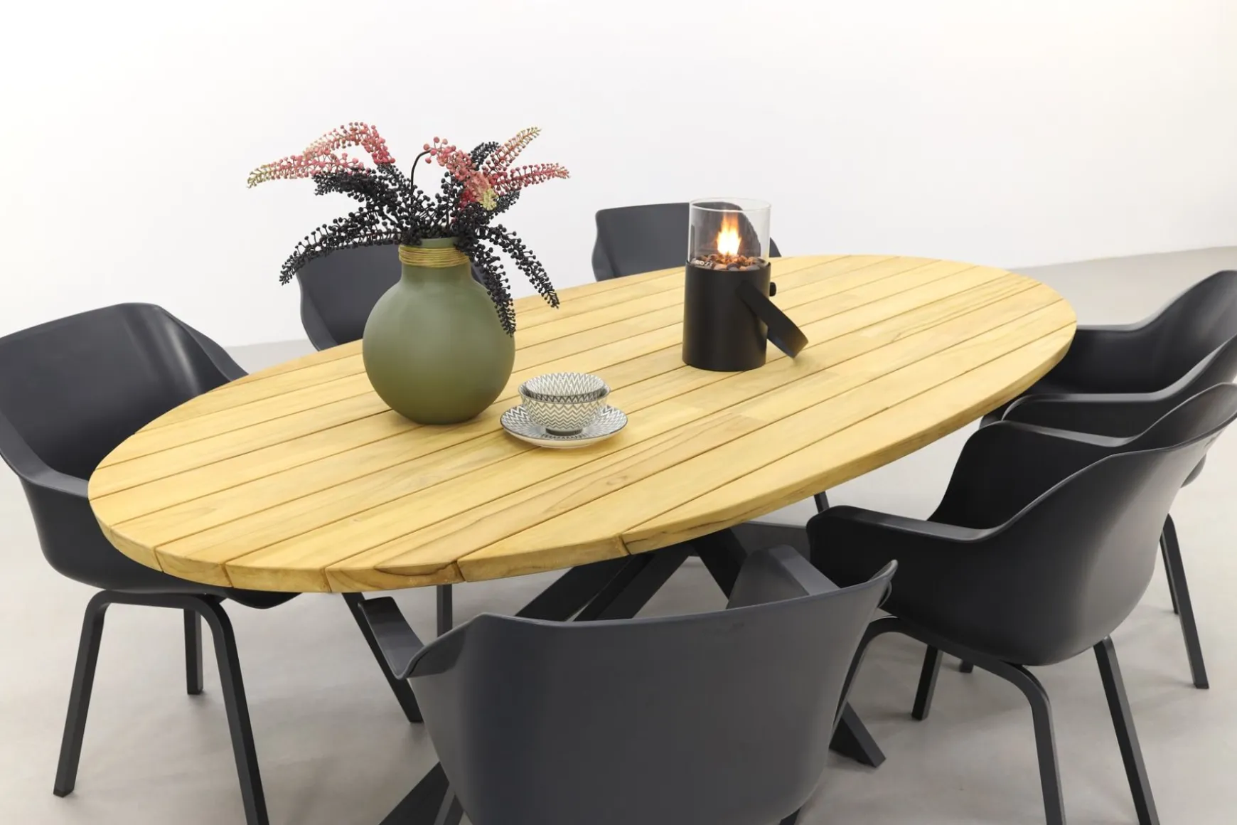 Hartman Sophie Element/Taste Prado Ellips 240x115 cm. tuinset - 7-delig