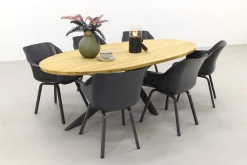 Hartman Sophie Element/Taste Prado Ellips 240x115 cm. tuinset - 7-delig