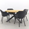 Hartman Sophie Element Xerix/Taste Prado 130 cm. - Ronde tuinset