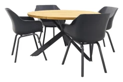 Hartman Sophie Element Xerix/Taste Prado 130 cm. - Ronde tuinset
