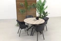 Hartman Sophie Element Xerix / Garden Impressions Edison 122 cm. - ronde tuinset