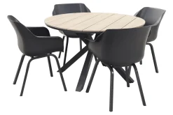 Hartman Sophie Element Xerix / Garden Impressions Edison 122 cm. - ronde tuinset