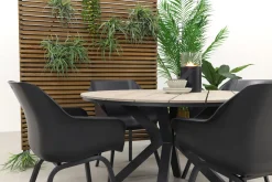 Hartman Sophie Element Xerix / Garden Impressions Edison 122 cm. - ronde tuinset