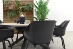Hartman Sophie Element Xerix / Garden Impressions Edison 148 cm. - ronde tuinset