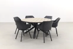 Hartman Sophie Element Xerix / Garden Impressions Edison 148 cm. - ronde tuinset