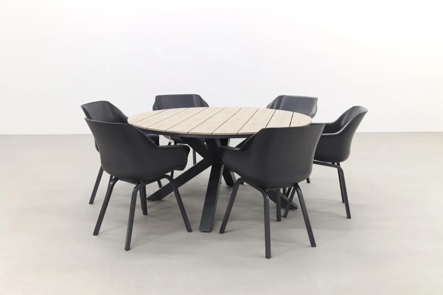 Hartman Sophie Element Xerix / Garden Impressions Edison 148 cm. - ronde tuinset