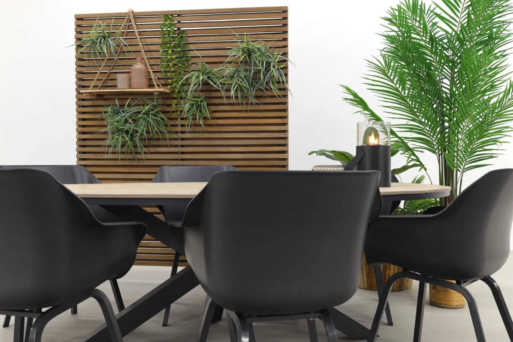 Hartman Sophie Element - Xerix / GI Edison 220 x 115 cm. tafel - ovale tuinset