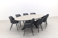 Hartman Sophie Element - Xerix / GI Edison 280x140 cm. tafel - ovale tuinset