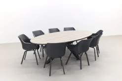 Hartman Sophie Element - Xerix / GI Edison 280x140 cm. tafel - ovale tuinset