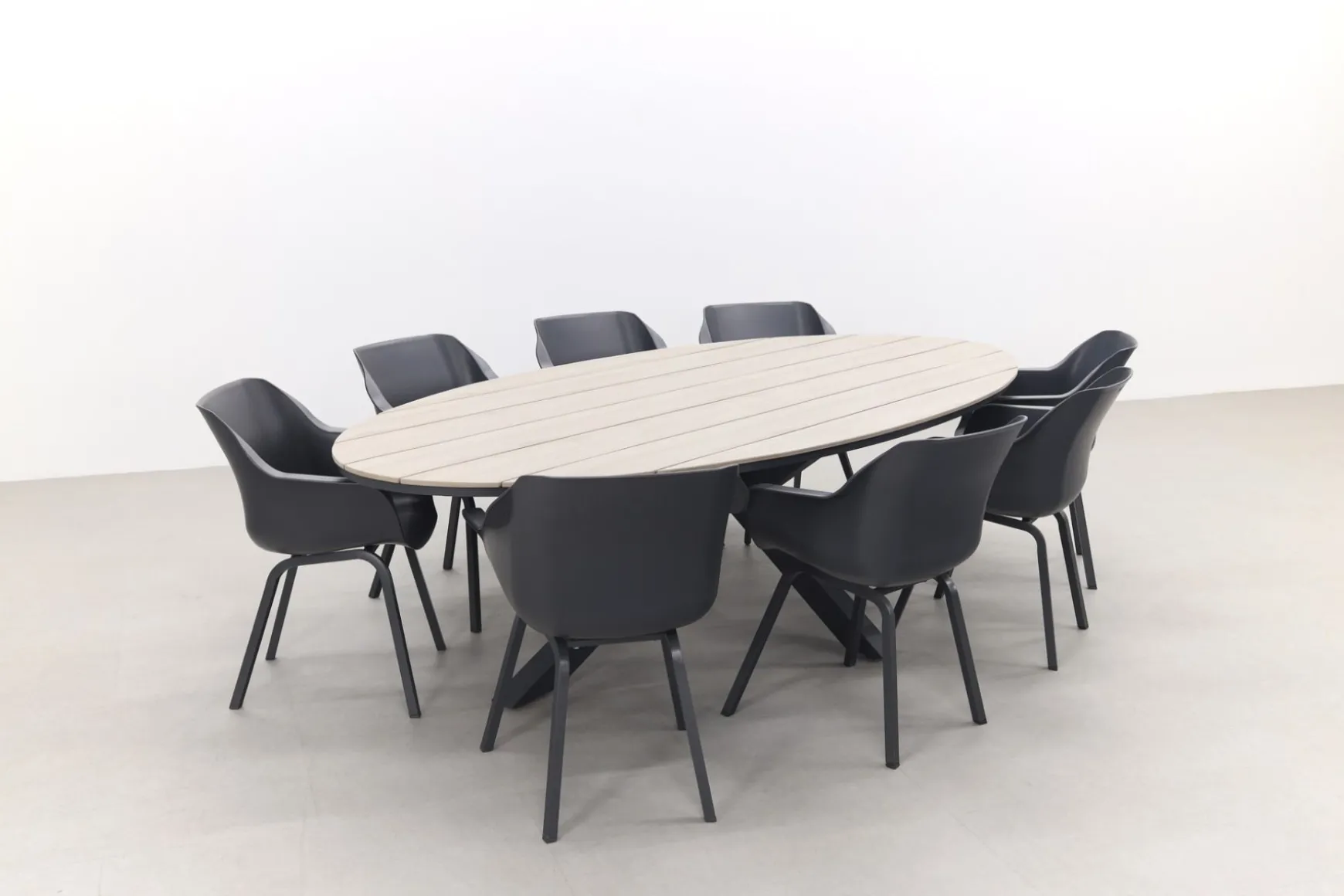Hartman Sophie Element - Xerix / GI Edison 280x140 cm. tafel - ovale tuinset