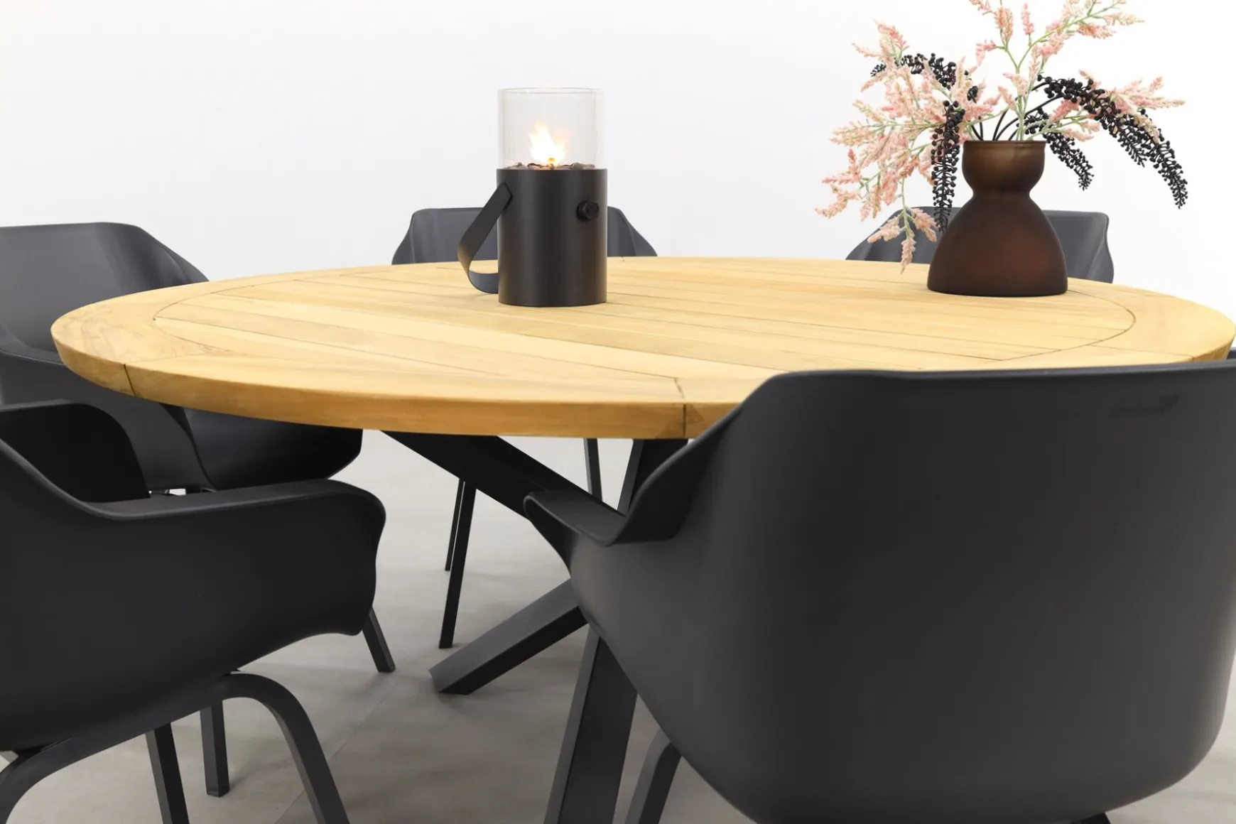 Hartman Sophie Element Xerix/Taste Prado 160 cm. - Ronde tuinset
